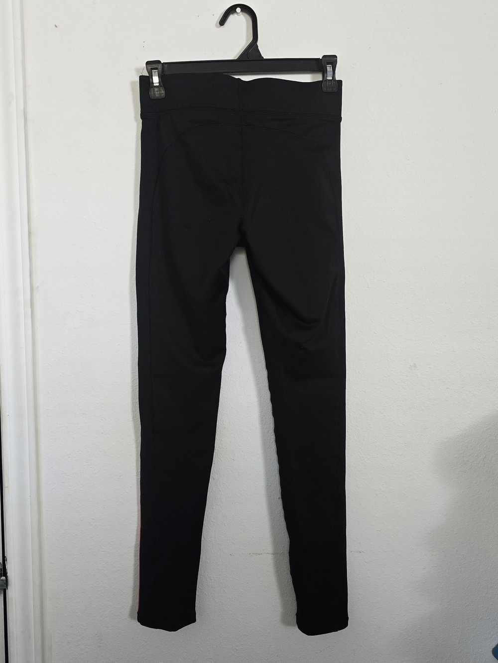 Girls' Black Athletic Leggings - Stretch Performance Bottoms